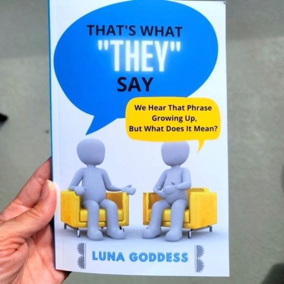 “That’s What THEY Say” ✦ Humor Book by Luna/Moon ✦ Funny Phrases Comments - Picture 1 of 15